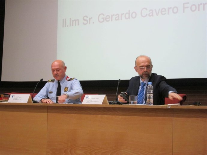 El Comisario De Mossos David Piqué Y El Fiscal Antidroga Gerardo Cavero