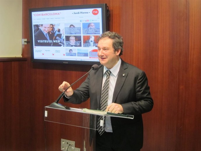 El Líder Del PSC En Barcelona, Jordi Hereu