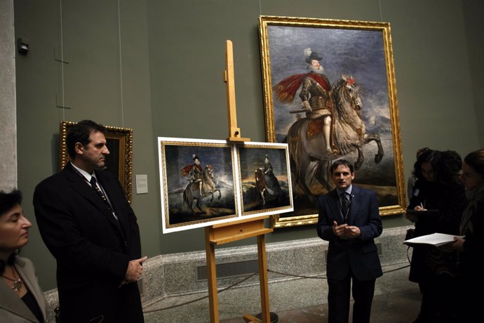 Retratos Ecuestres De Felipe III Y Margarita De Austria De Velázquez