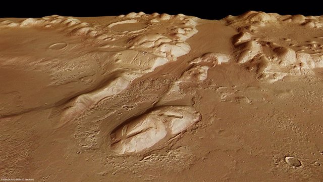 Cordillera En Marte