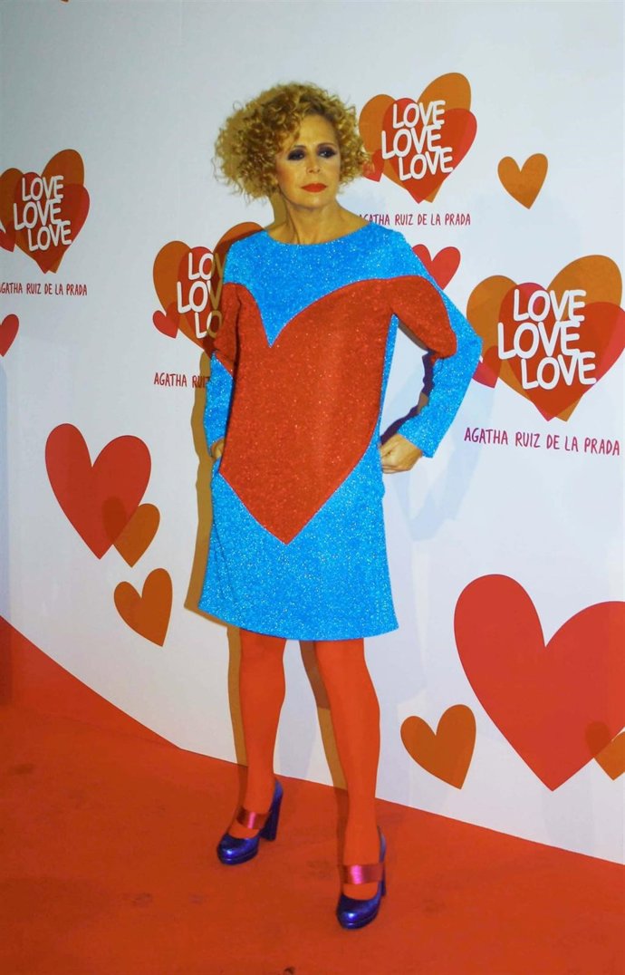 Agatha Ruiz De La Prada En La Presentación De Una Colonia