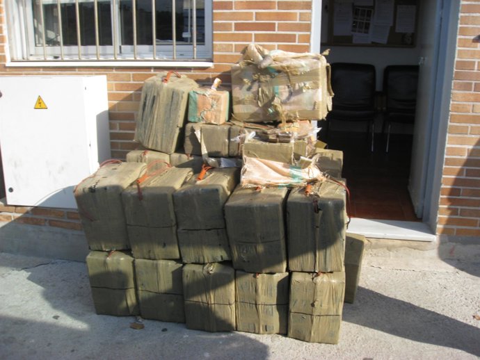 Imagen Del Hachís Incautado