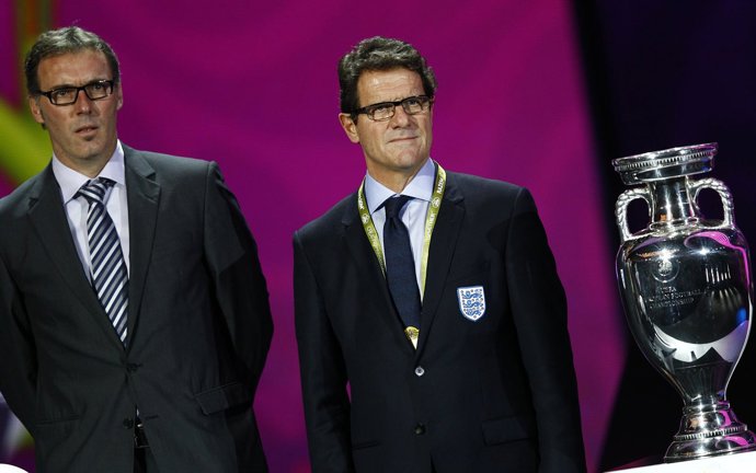 Laurent Blanc Y Fabio Capello