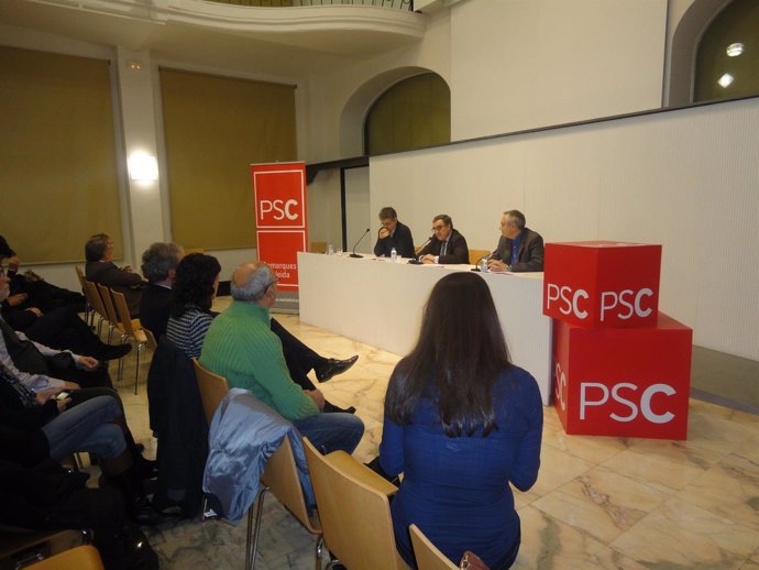 Presentación De La Candidatura De Pere Navarro Al Congreso En Lleida
