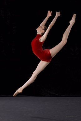 Imagen de archivo de una bailarina