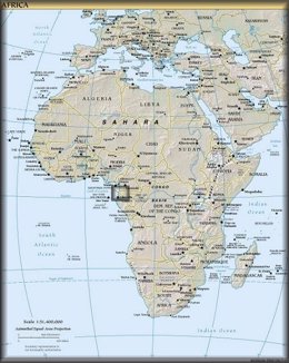 Mapa De África Y Europa
