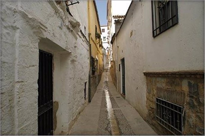 Una calle de la judería de Jaén