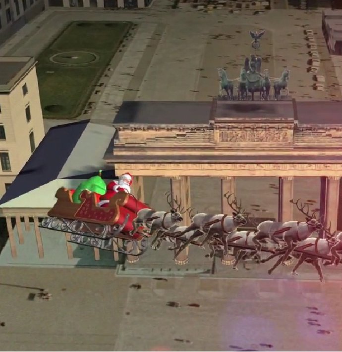 Recorrido Papá Noel