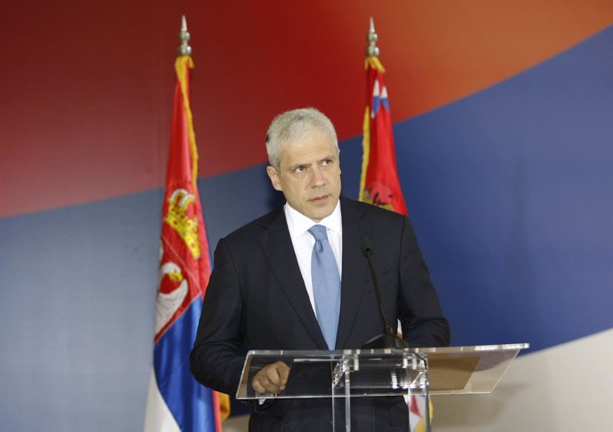  El Presidente Serbio, Boris Tadic