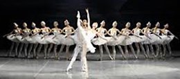 El Ballet Del Teatro Nacional Ruso De Moscú Interpretando El Lago De Los Cisnes