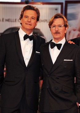 Colin Firth Y Gary Oldman En Venecia
