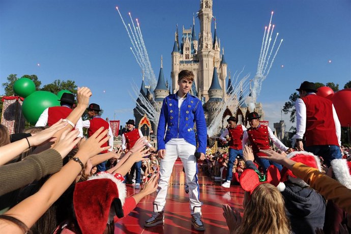 Justin Bieber En Disneyworld