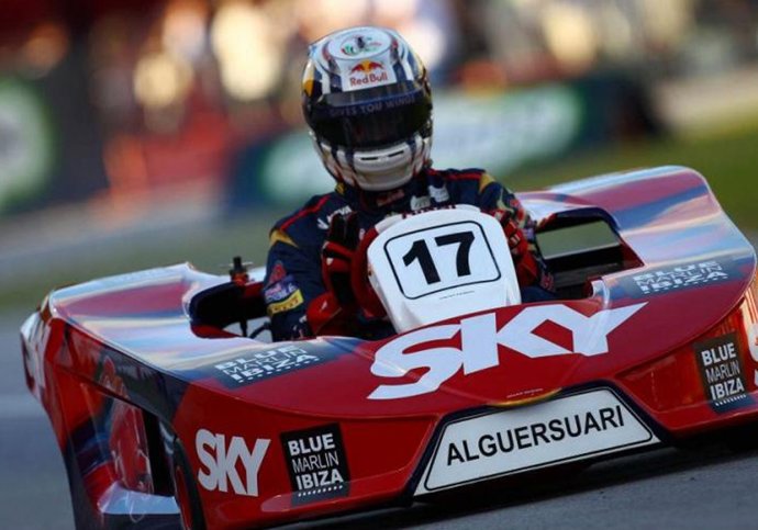 Jaime Alguersuari En Kart