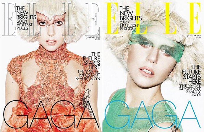 Lady Gaga Para ELLE