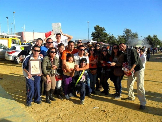 Peña Ganadora Del Concurso De Cocina Y Mosto En Trebujena (Cádiz)