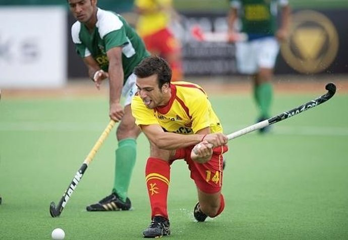 España Y Pakistán De Hockey Hierba En El Champions Trophy