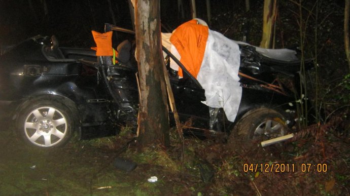 Accidente En Ordes (A Coruña).