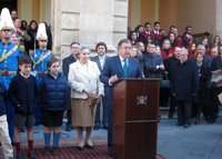 Zoido dice que Griñán hizo "bien en rectificar" e ir a la Davis y pide apoyo a Sevilla "sin fines partidistas"