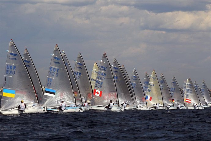 Clase Finn En El Mundial De Vela Con Trujillo