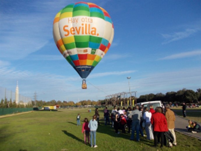 Globo Aerostático En El Parque Del Alamillo
