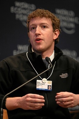 Mark Zuckerberg  Por World Economic Forum  CC Flickr