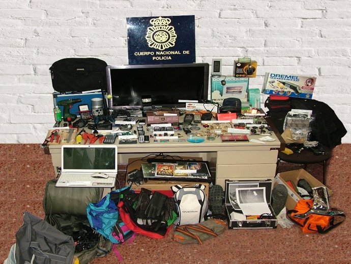 Objetos Recuperados De Robos En Miranda (Burgos)