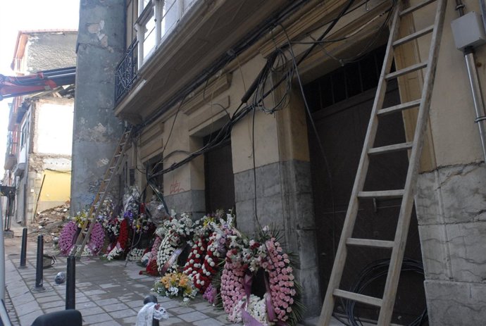 Derrumbe de un edificio