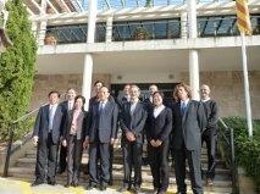 Delegación China En Su Visita Al Imedea.