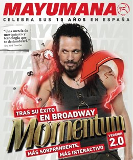 Cartel Del Espectáculo De Mayumana