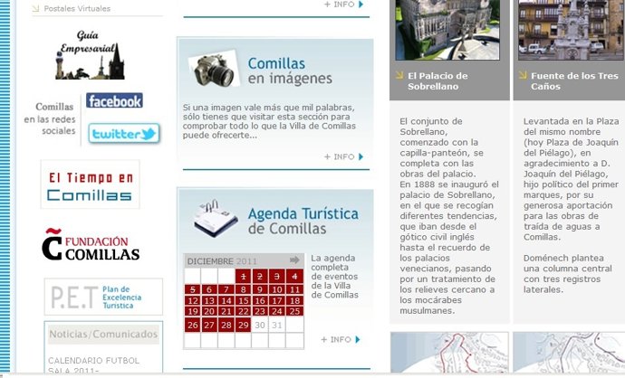 Web Ayuntamiento De Comillas