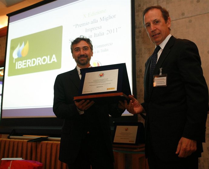 Premio A Iberdrola Como La Mejor Empresa Española En Italia 2011
