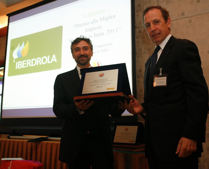 Premio A Iberdrola Como La Mejor Empresa Española En Italia 2011