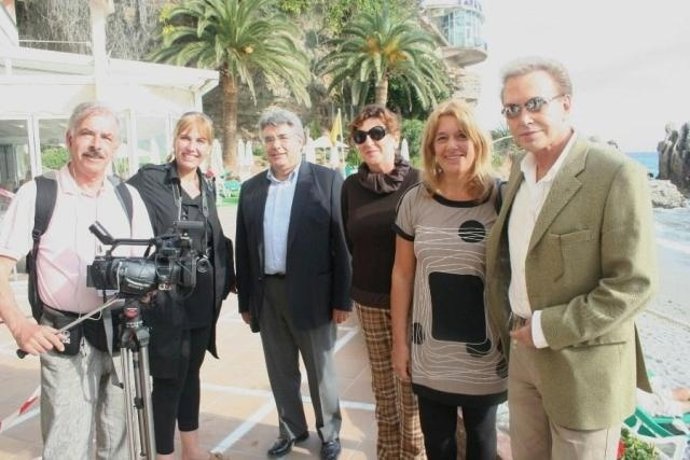 Una Tv Argentina Graba Un Reportaje Sobre La Costa Del Sol