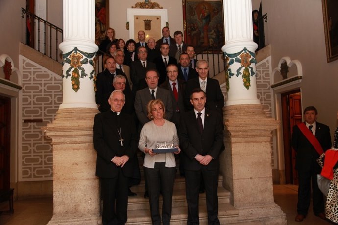 Serrat Y Beamonte En Ela Entrega Del Premio De Tarazona