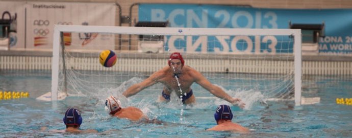 España Y Rumanía En La Liga Mundial De Waterpolo