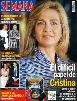 La Infanta Cristina En La Portada De 'Semana'