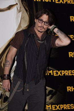 Johnny Depp En Un Photocall