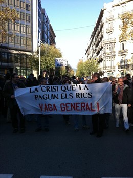 Manifestación De Funcionarios De Prisiones Por Los Recortes