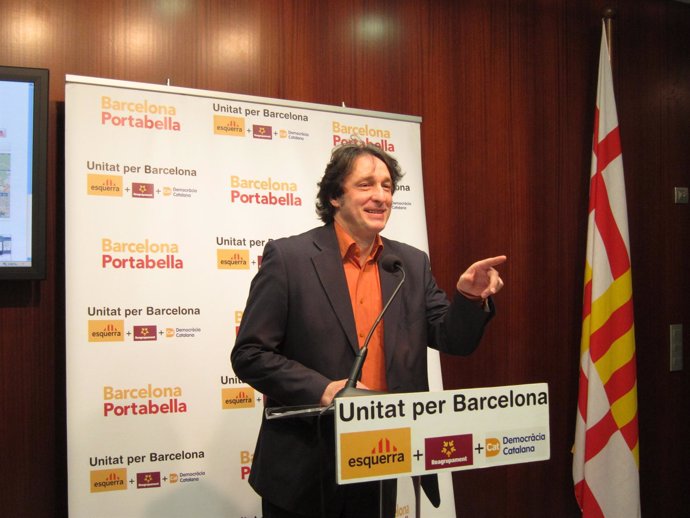 El Líder De Upb En El Ayuntamiento De Barcelona, Jordi Portabella (ERC)