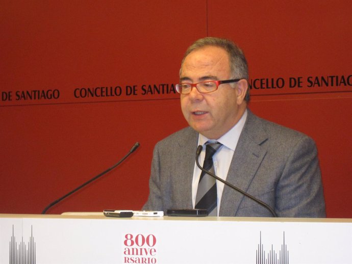 El Portavoz Municipal Del Psdeg En Santiago, Xosé Sánchez Bugallo