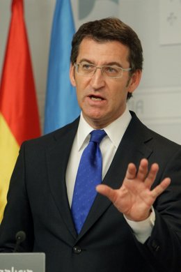 COMPARECENCIA DO PRESIDENTE DA XUNTA E DO CONSELLEIRO DE MATI NA ROLDA DE PRENSA