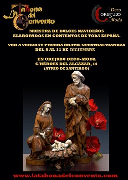 Cartel De La Muestra De Productos Navideños