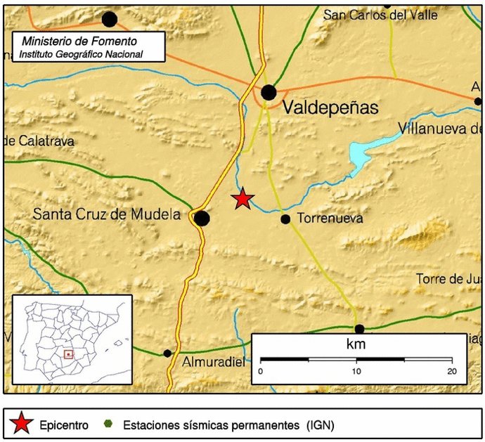 Mapa Del Terremoto