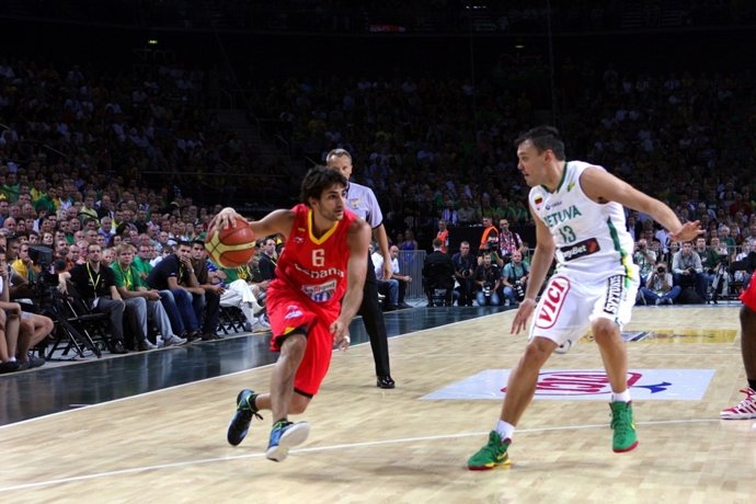 Ricky Rubio. España- Lituania
