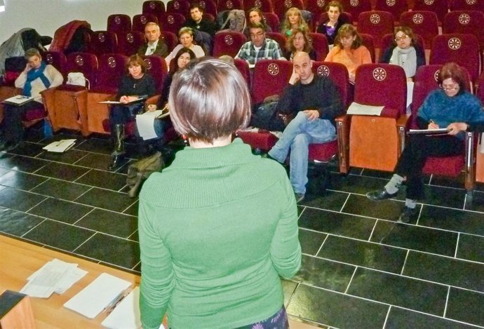 Eva Vargas En Un Taller De La Edición De 2010 De Espiello
