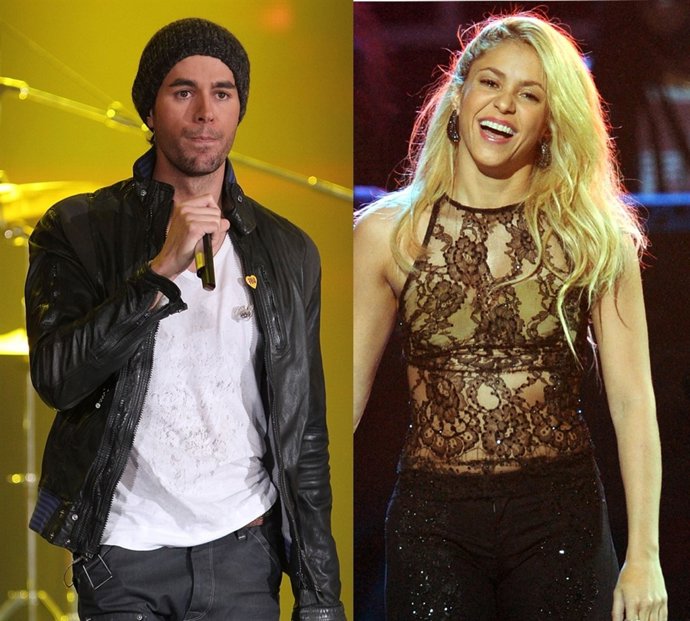 Montaje De Enrique Iglesias Y Shakira 