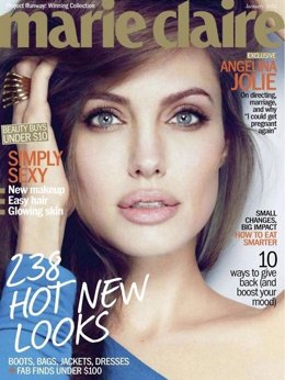 Angelina Jolie En La Portada De 'Marie Claire'