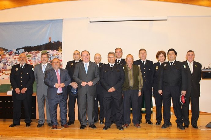 Delgado Bonilla Y Arrieta, En El Día De La Policía Local
