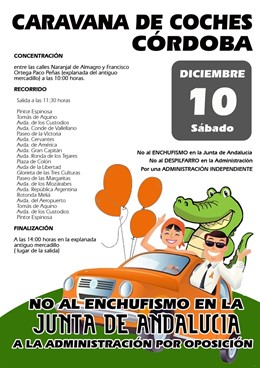 Cartel De La Caravana