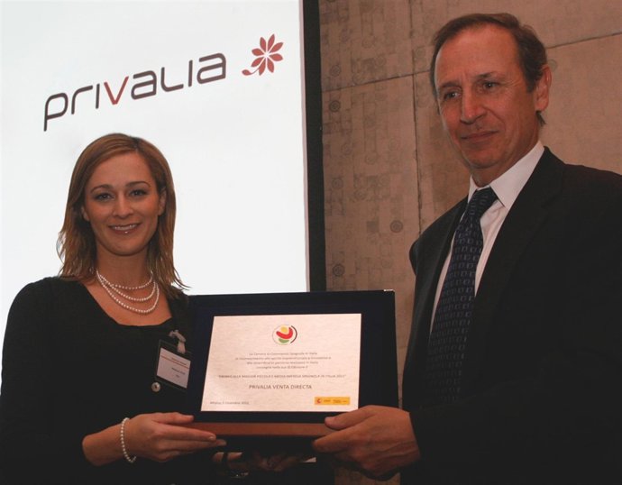 Privalia Recoge El Premio A Mejor Empresa Española En Italia En 2011